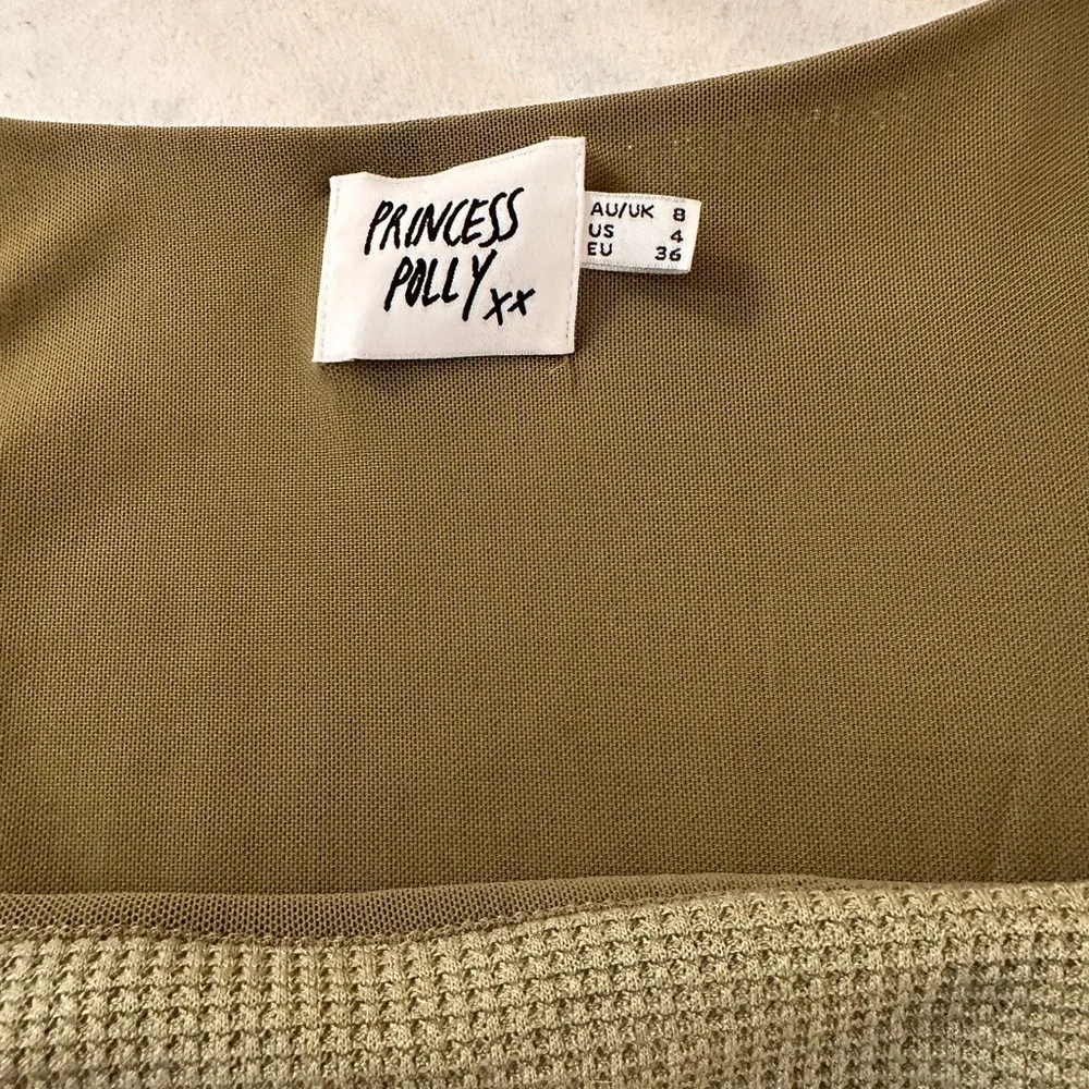 Princess Polly Olive Mini Dress - Picture 6 of 6